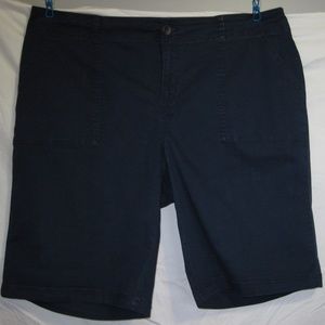 Lane Bryant Navy Shorts